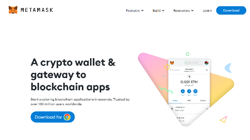 Metamask анонимный криптокошелек с no-KYC.