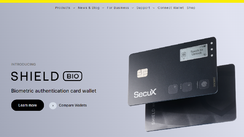 SecuX анонимный криптокошелек с no-KYC.