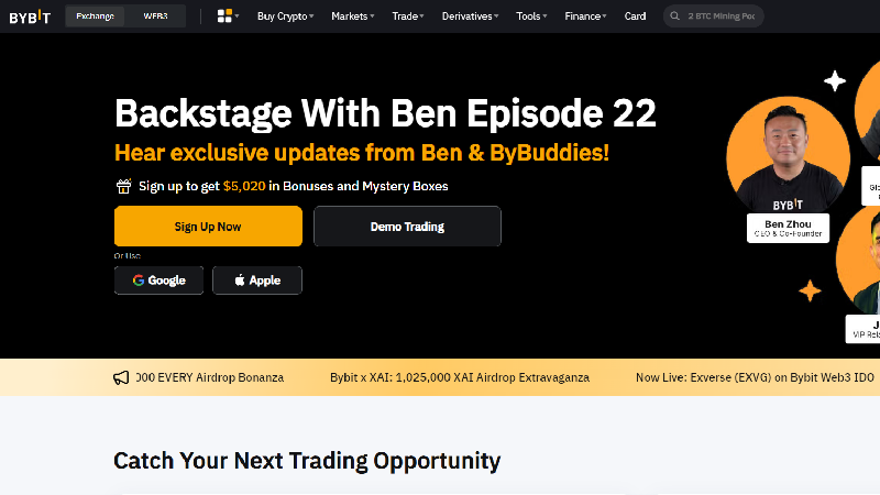 Криптокошелек Bybit.