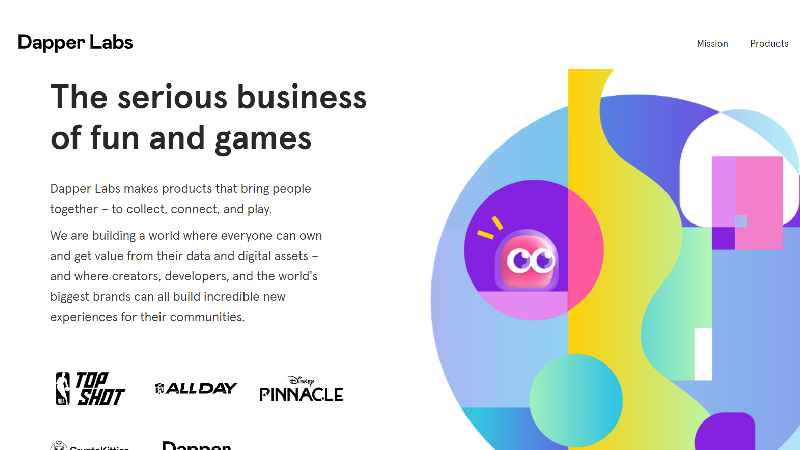 Dapper labs услуги по разработке блокчейн-игр