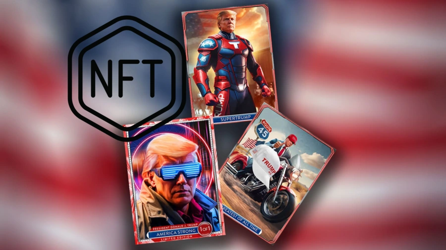 Новая коллекция NFT Трампа заработала 2 миллиона долларов.